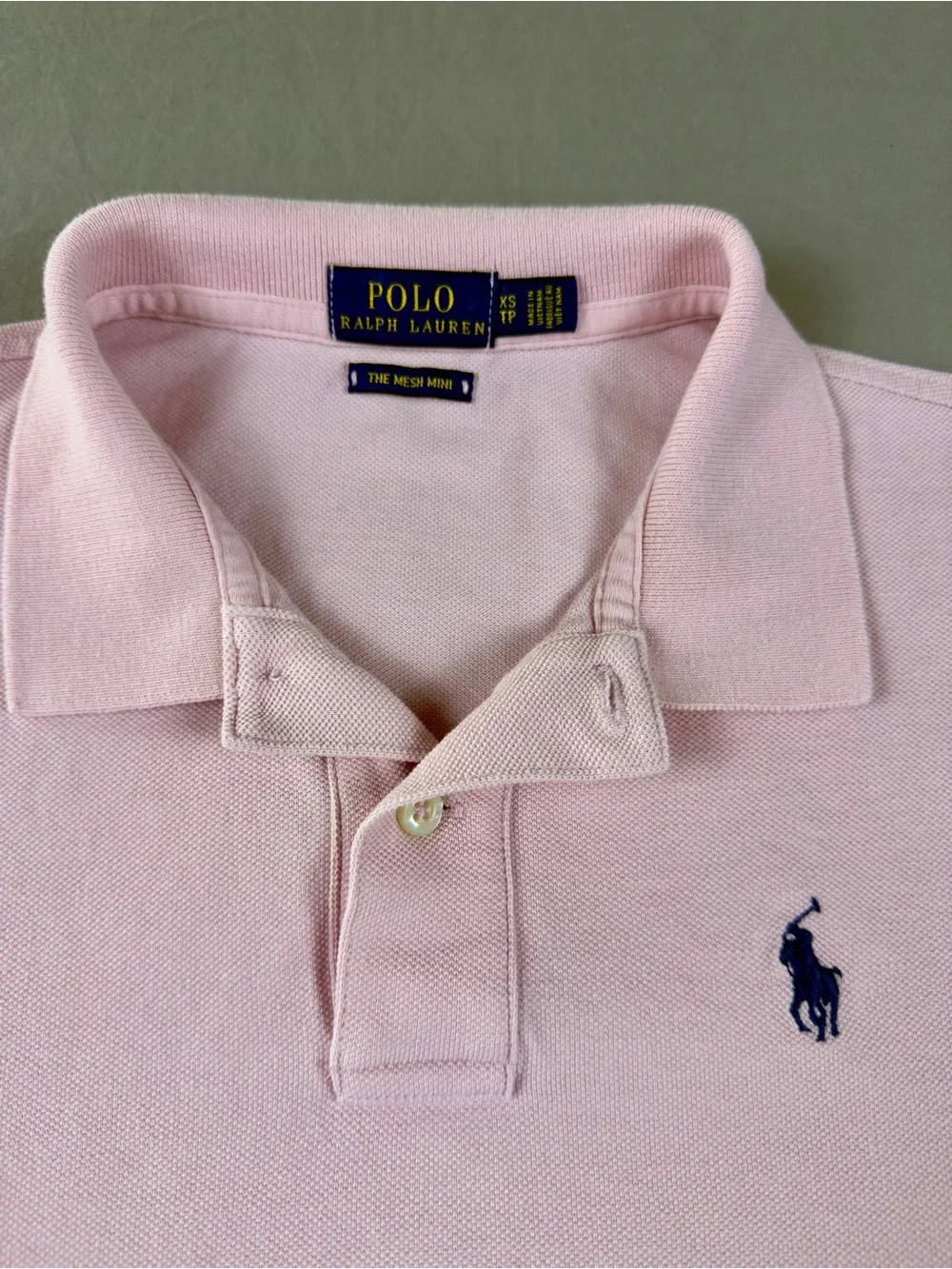 Polo by Ralph Lauren Mesh Mini Polo Shirt Dress